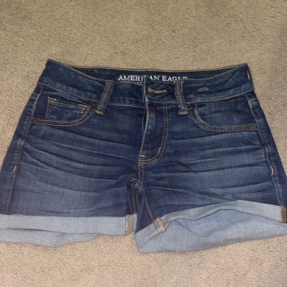 Dark blue American Eagle shorts